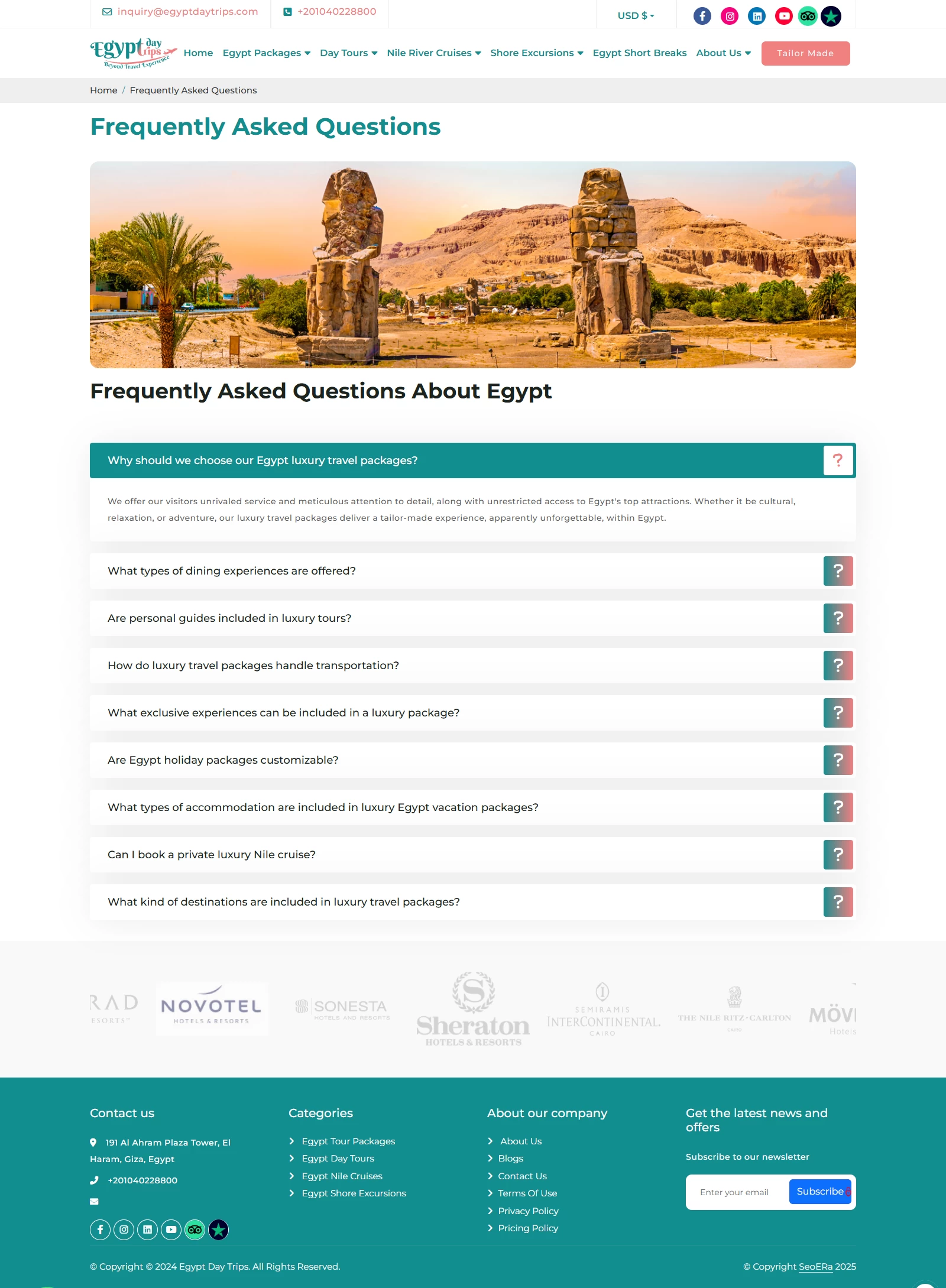 Egypt Day Trips